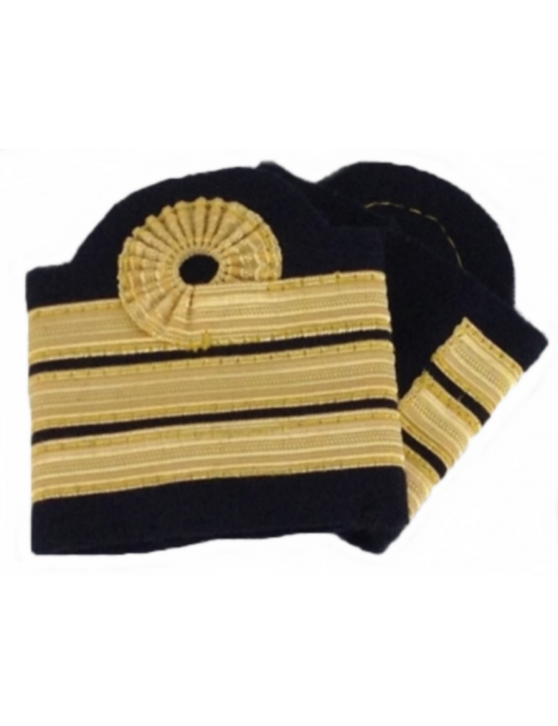 Chemise pilote "White collar" + paire de galons ReadytoFly