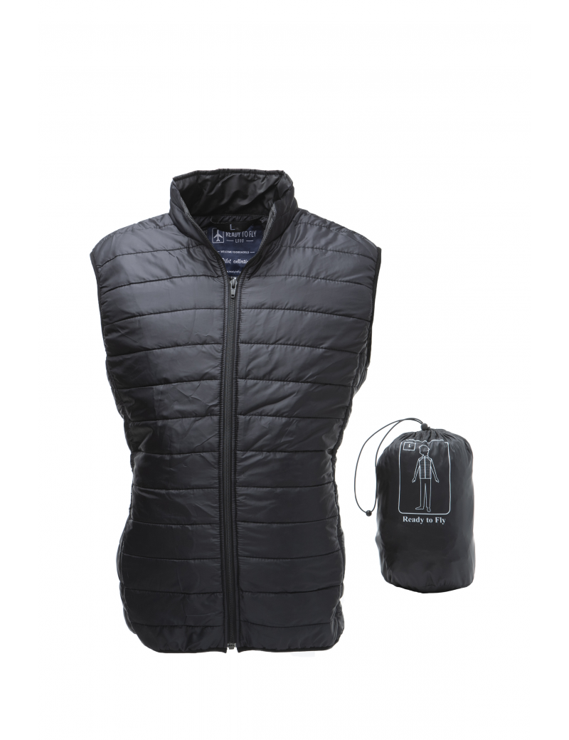 gilet matelassé sans manche pour homme