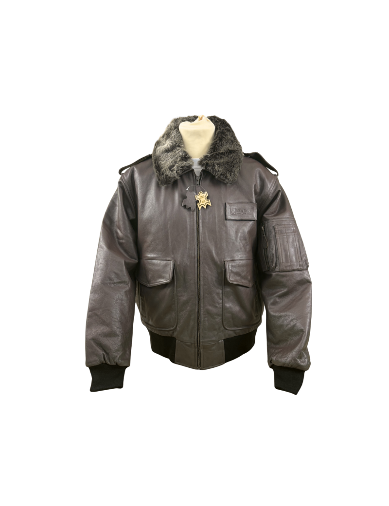 Blouson aviateur cuir