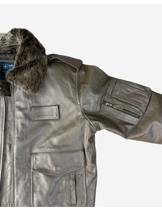 Blouson aviateur cuir