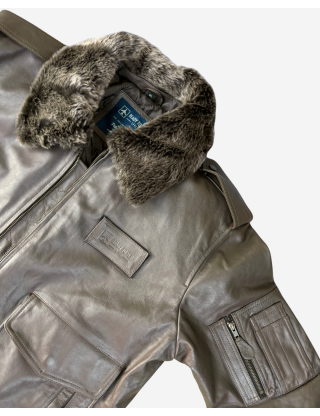 Blouson aviateur cuir
