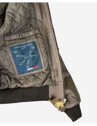 Blouson aviateur cuir