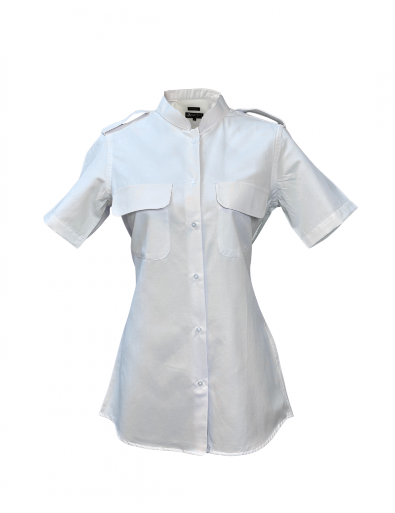 Chemise femme col Mandarin