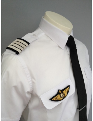 Coulants d'épaules pilote Commandant de Bord platine